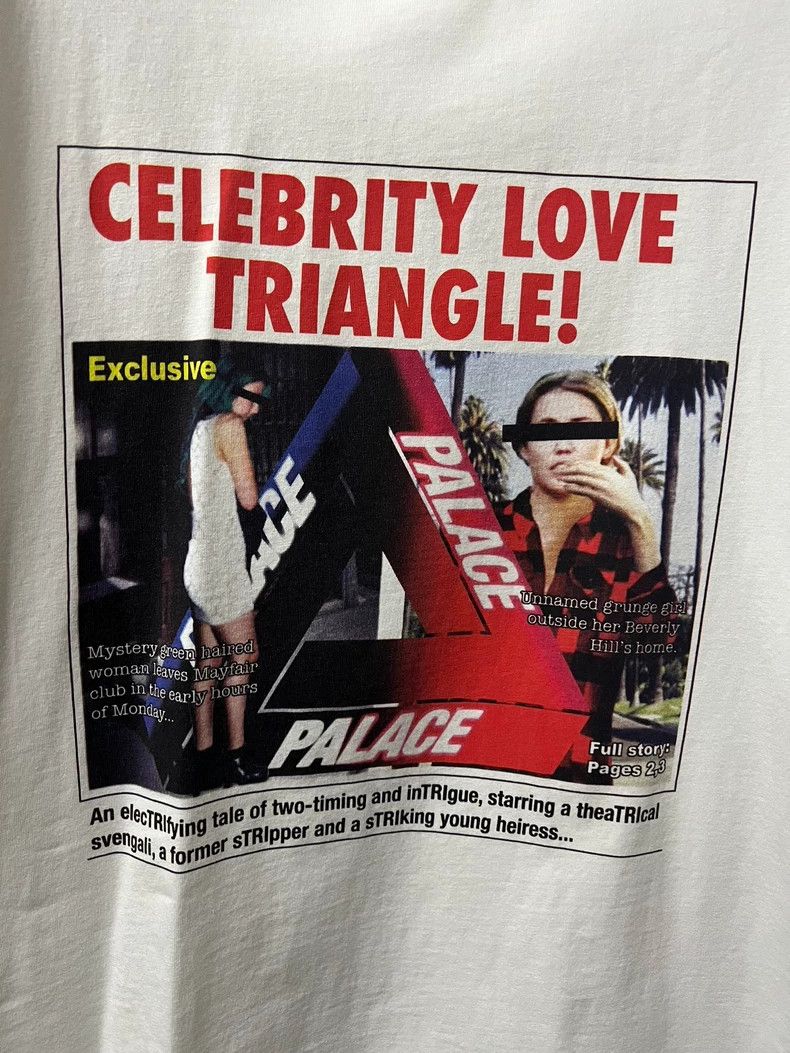 Private White V.C. Palace Celebrity Love Triangle Graphic Tee Size US M / EU 48-50 / 2 - 2 Thumbnail