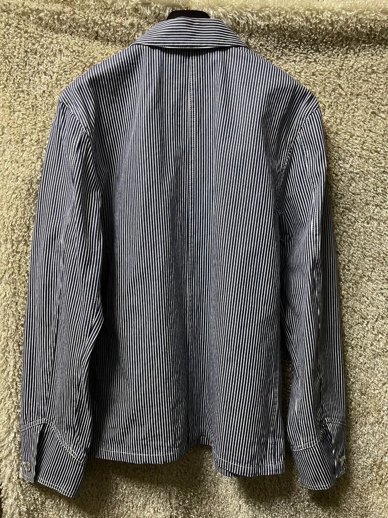 Carhartt A.P.C. Men's Striped Workwear Jacket Size US L / EU 52-54 / 3 - 5 Thumbnail