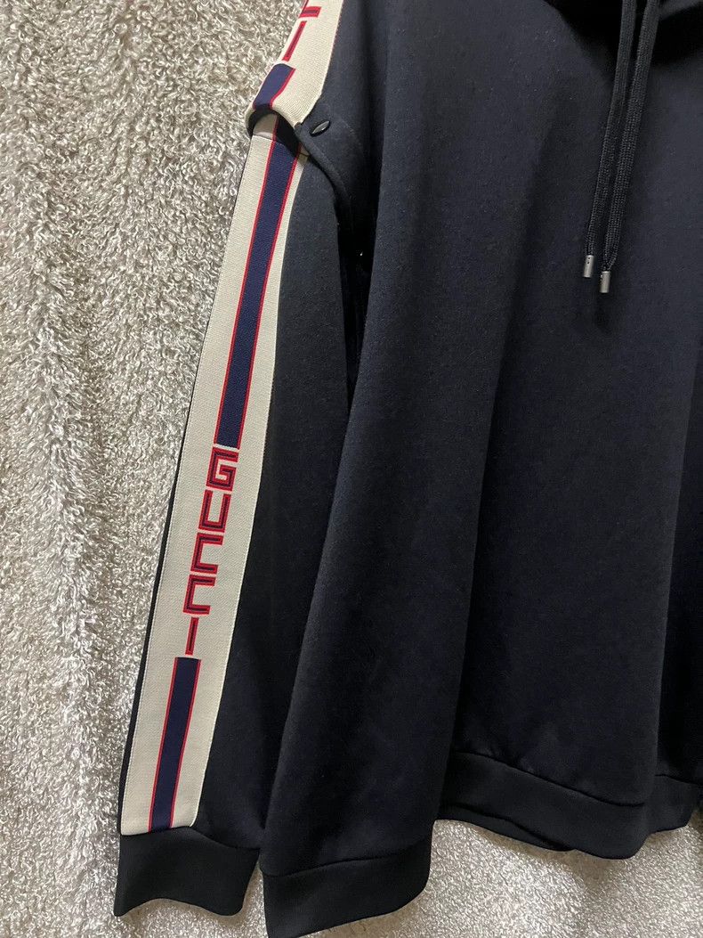 Gucci Men's Detachable Sleeve Hoodie