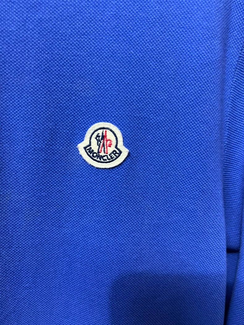 Moncler Moncler Men's Long Sleeve Polo Shirt Size US M / EU 48-50 / 2 - 4 Thumbnail