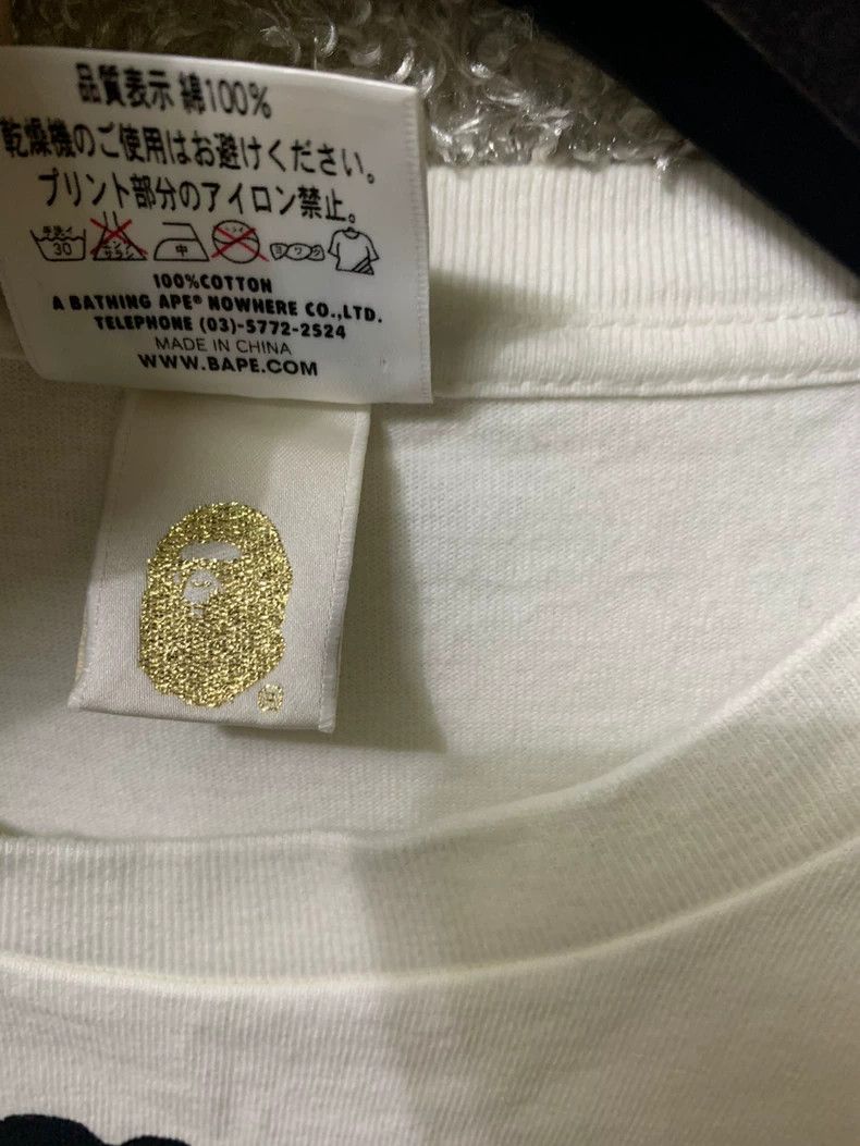 Bape BAPE "Ape Never Kill Ape" Graphic Tee Size US S / EU 44-46 / 1 - 4 Thumbnail