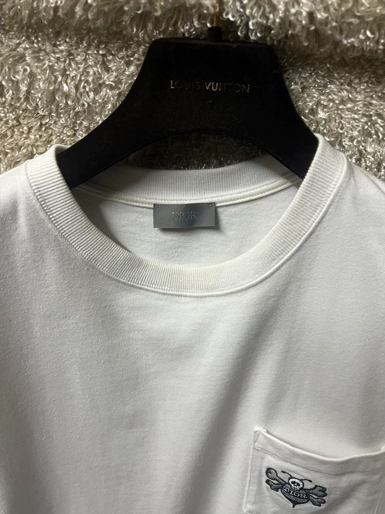 Dior Dior Stussy Men's Short Sleeve T-Shirt Size US M / EU 48-50 / 2 - 3 Thumbnail