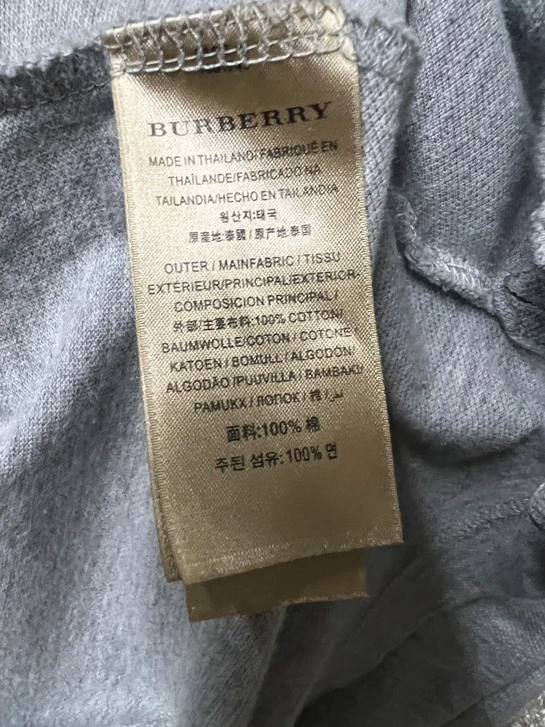 Burberry Burberry Men's Gray Short Sleeve Polo Shirt Size US L / EU 52-54 / 3 - 8 Thumbnail