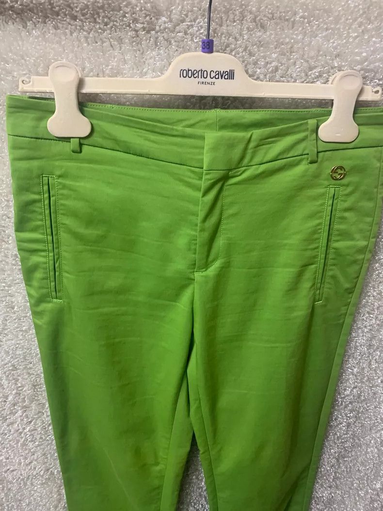 Gucci Gucci Men's Green Casual Cropped Pants Size US 44 / EU 60 - 4 Thumbnail