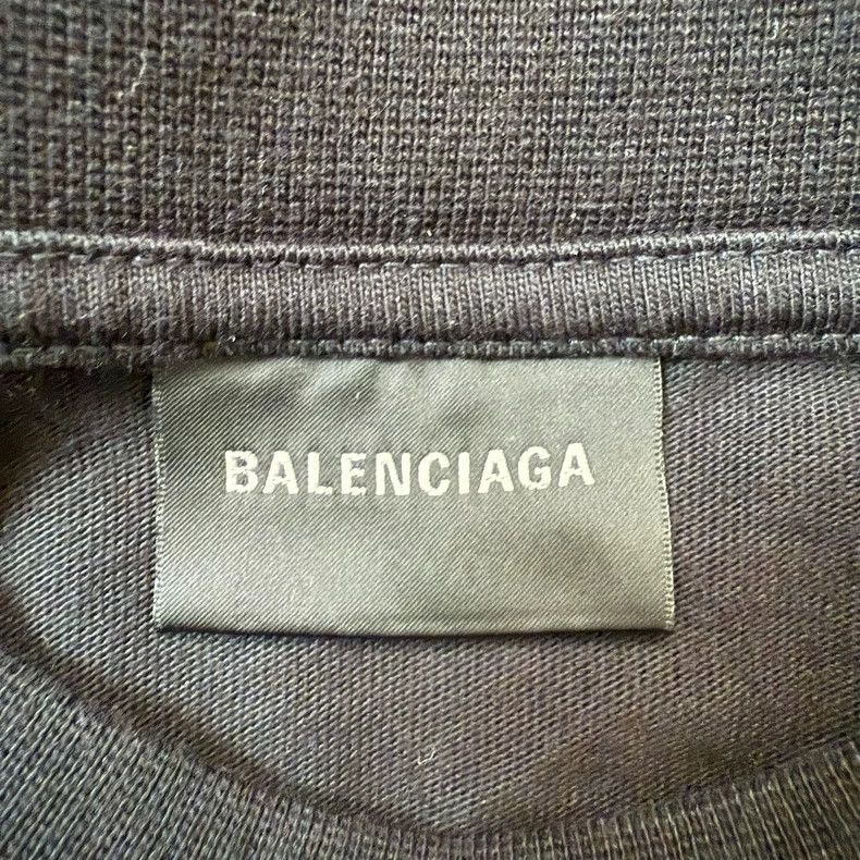 Balenciaga Balenciaga 23SS Graffiti Logo Short Sleeve T-shirt Size US M / EU 48-50 / 2 - 4 Thumbnail