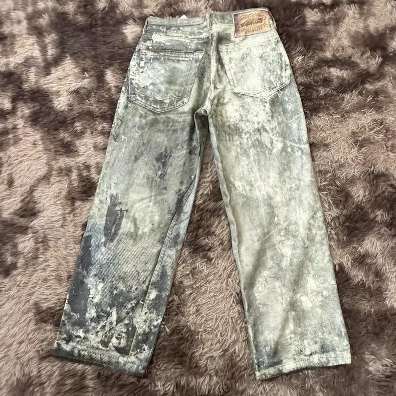 Acne Studios Acne Studios FW23 Distressed Denim Jeans Size US 44 / EU 60 - 2 Thumbnail