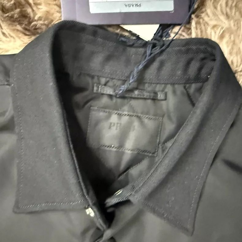 Prada Prada 24 New Recycled Nylon Jacket Size US XL / EU 56 / 4 - 2 Thumbnail