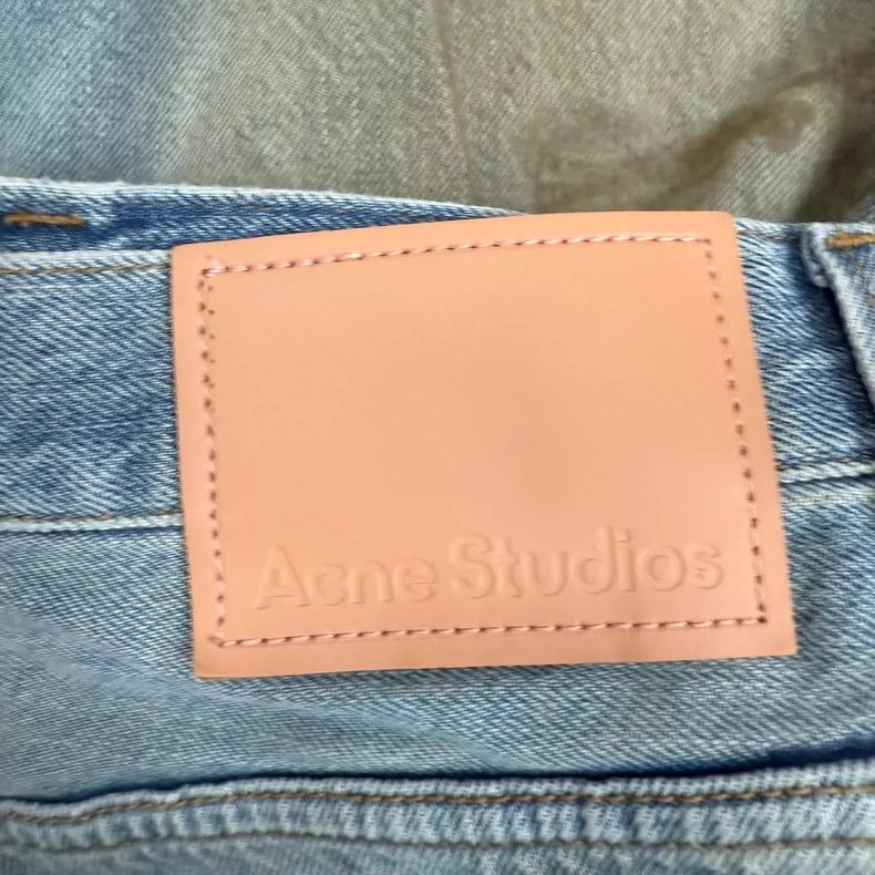 Acne Studios Acne Studios FW23 dirty wash baggy jeans Size US 32 / EU 48 - 4 Thumbnail