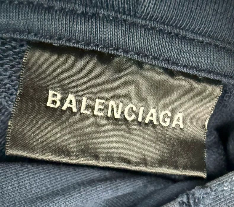 Balenciaga Balenciaga SS24 Logo Print Hoodie Size US S / EU 44-46 / 1 - 2 Thumbnail
