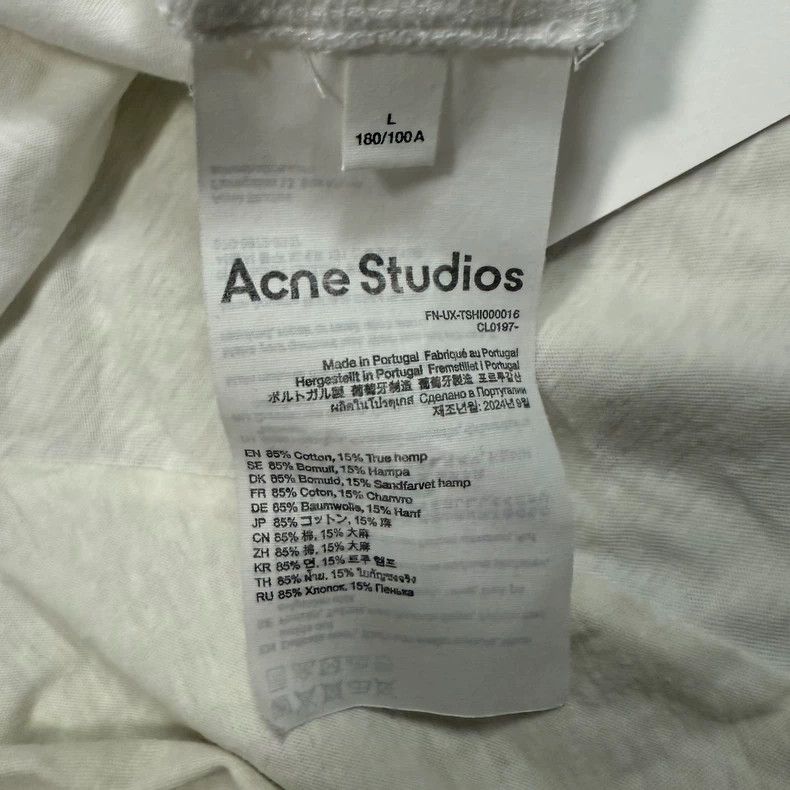 Acne Studios Acne Studios 1996 Stockholms Long Sleeve Tee Size US L / EU 52-54 / 3 - 4 Thumbnail