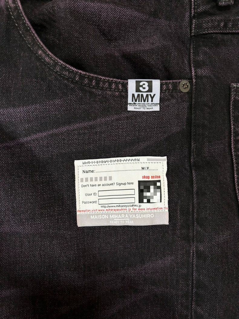 Maison MIHARA YASUHIRO Maison Mihara Yasuhiro Patchwork Jeans Size US 44 / EU 60 - 6 Thumbnail