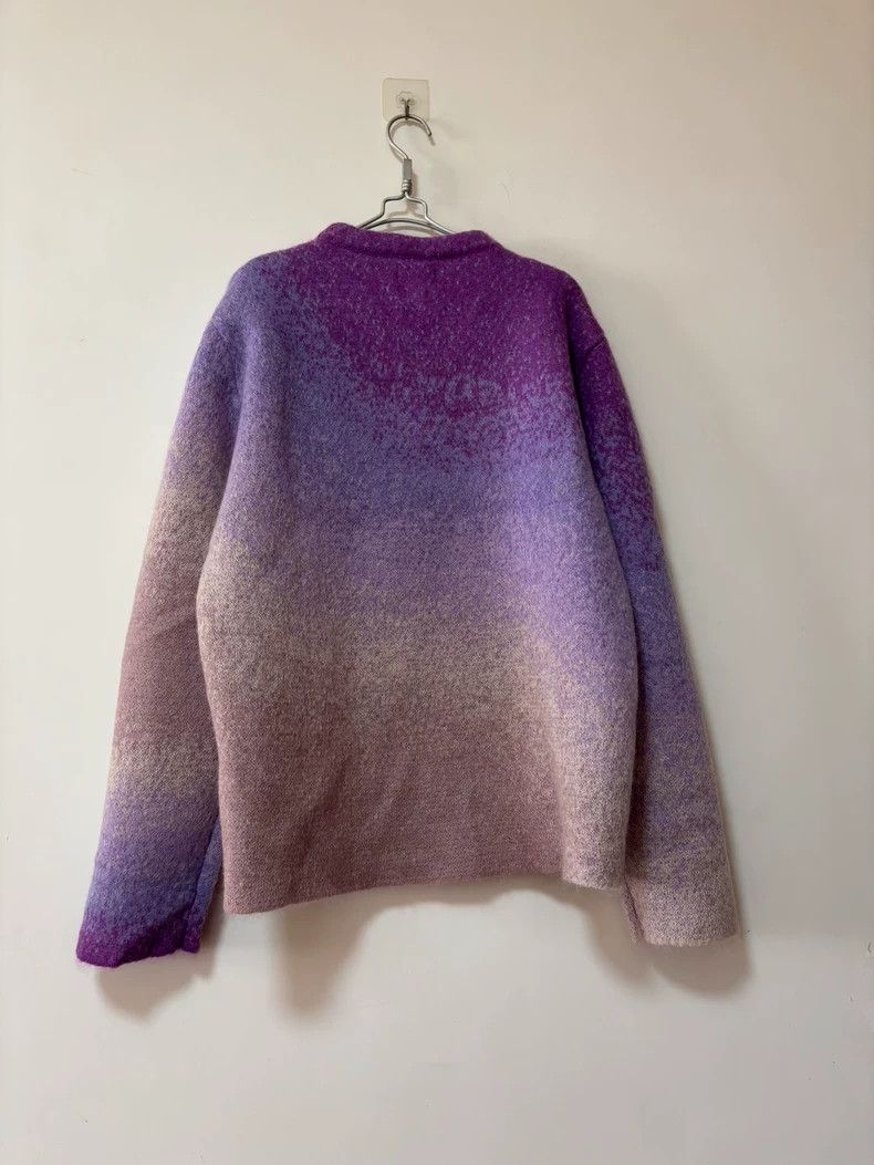 Anonymous Club erl purple gradient mohair blend sweater Size US XXL / EU 58 / 5 - 2 Thumbnail