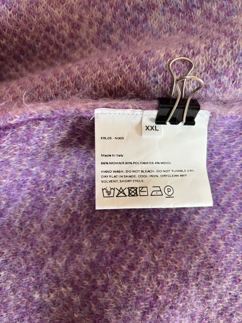 Anonymous Club erl purple gradient mohair blend sweater Size US XXL / EU 58 / 5 - 4 Thumbnail