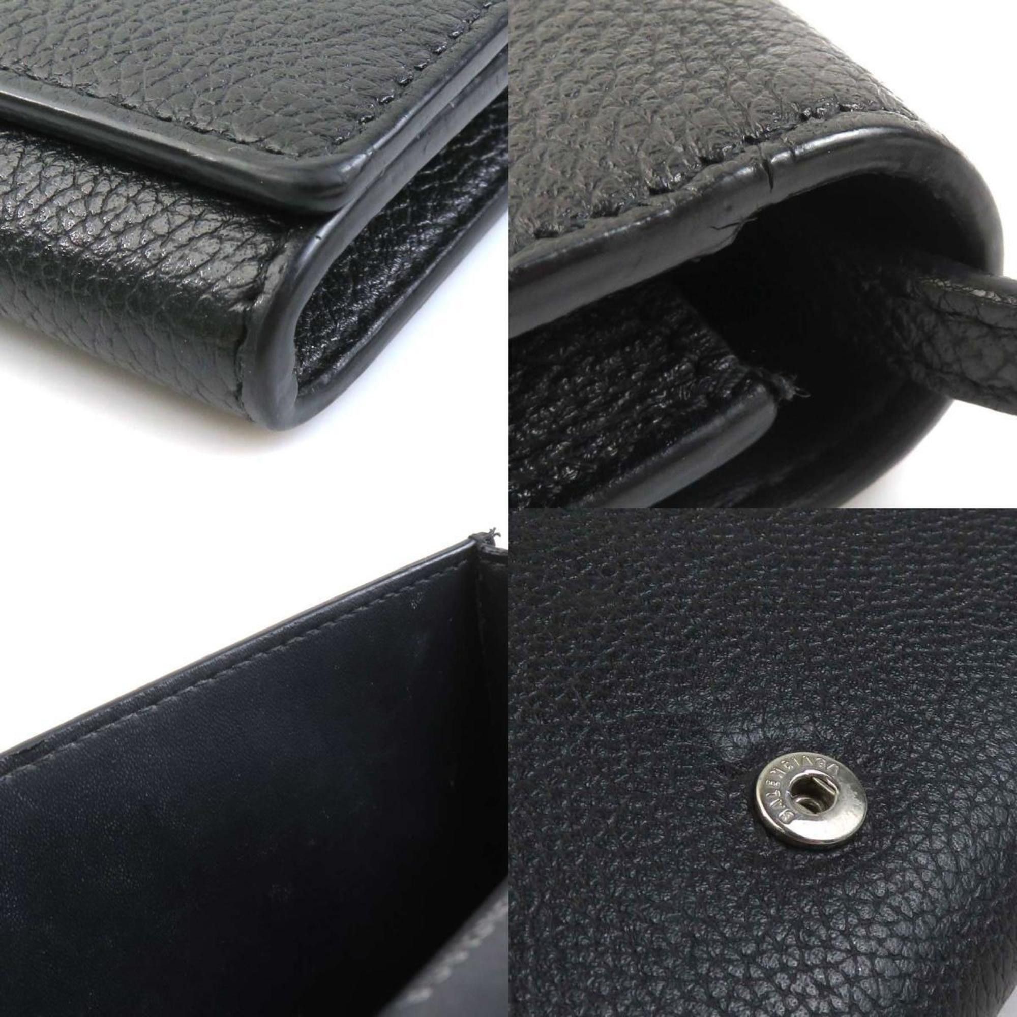 Balenciaga Balenciaga Shoulder Bag Pouch Leather Black Women's h31332a Size ONE SIZE - 3 Thumbnail