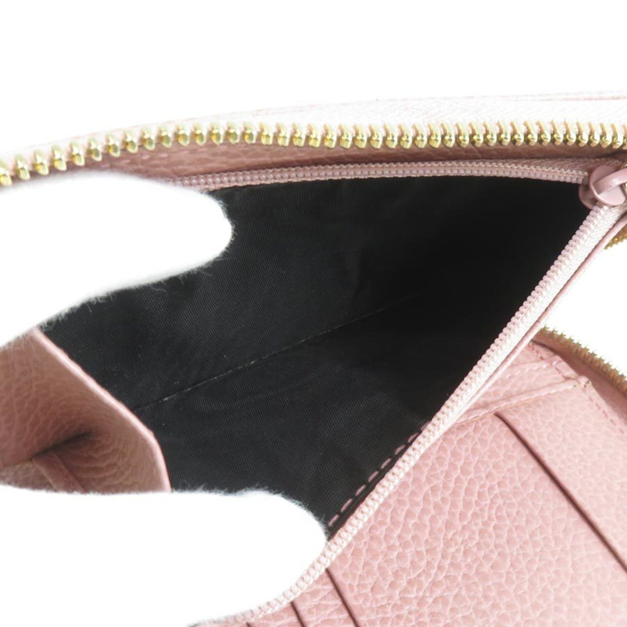 Gucci Gucci Women's Pink Leather Bi-fold Wallet 354497 h31344a Size ONE SIZE - 4 Thumbnail
