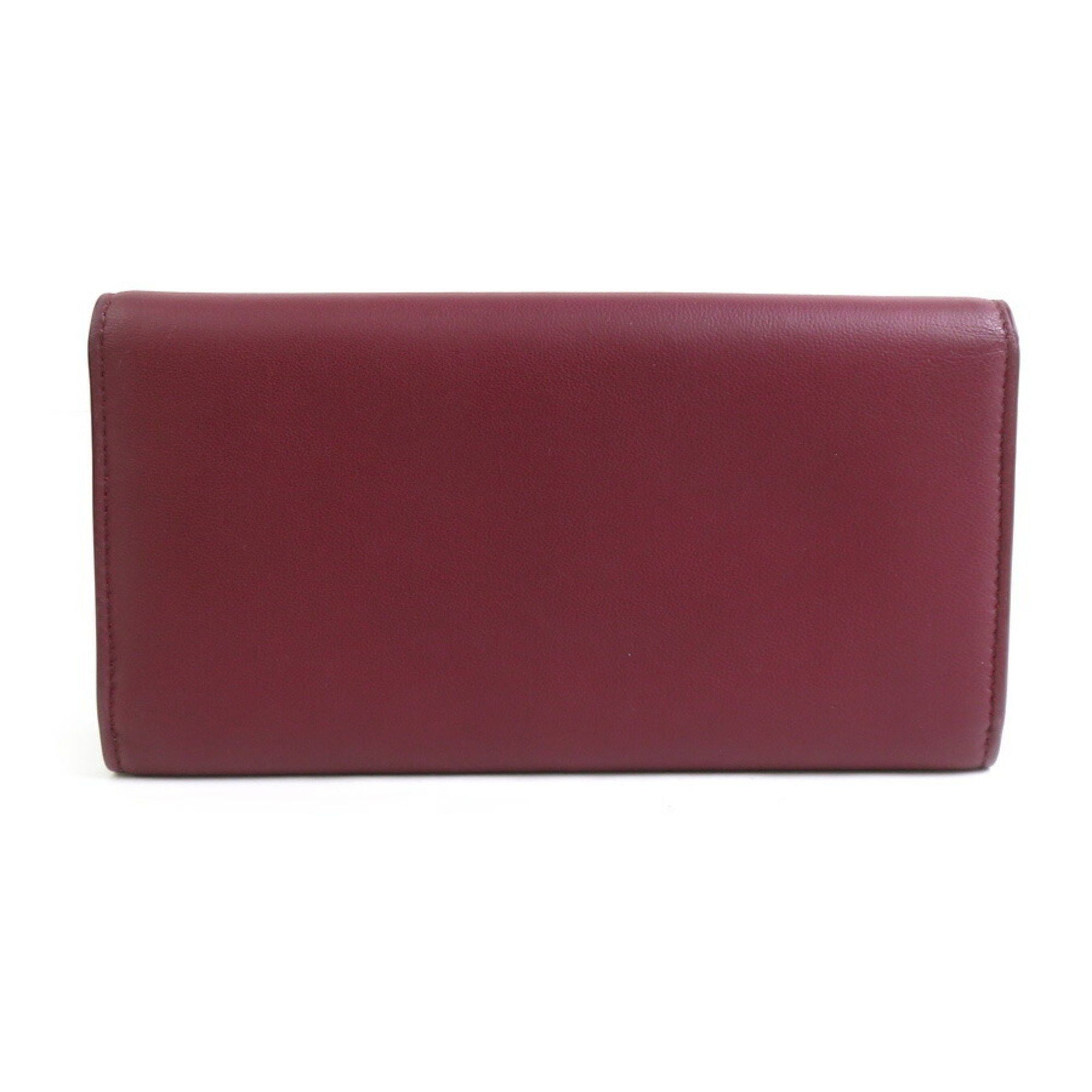 Bottega Veneta Bottega Veneta long wallet in leather, red and burgundy, for men women, h31343a Size ONE SIZE - 2 Thumbnail