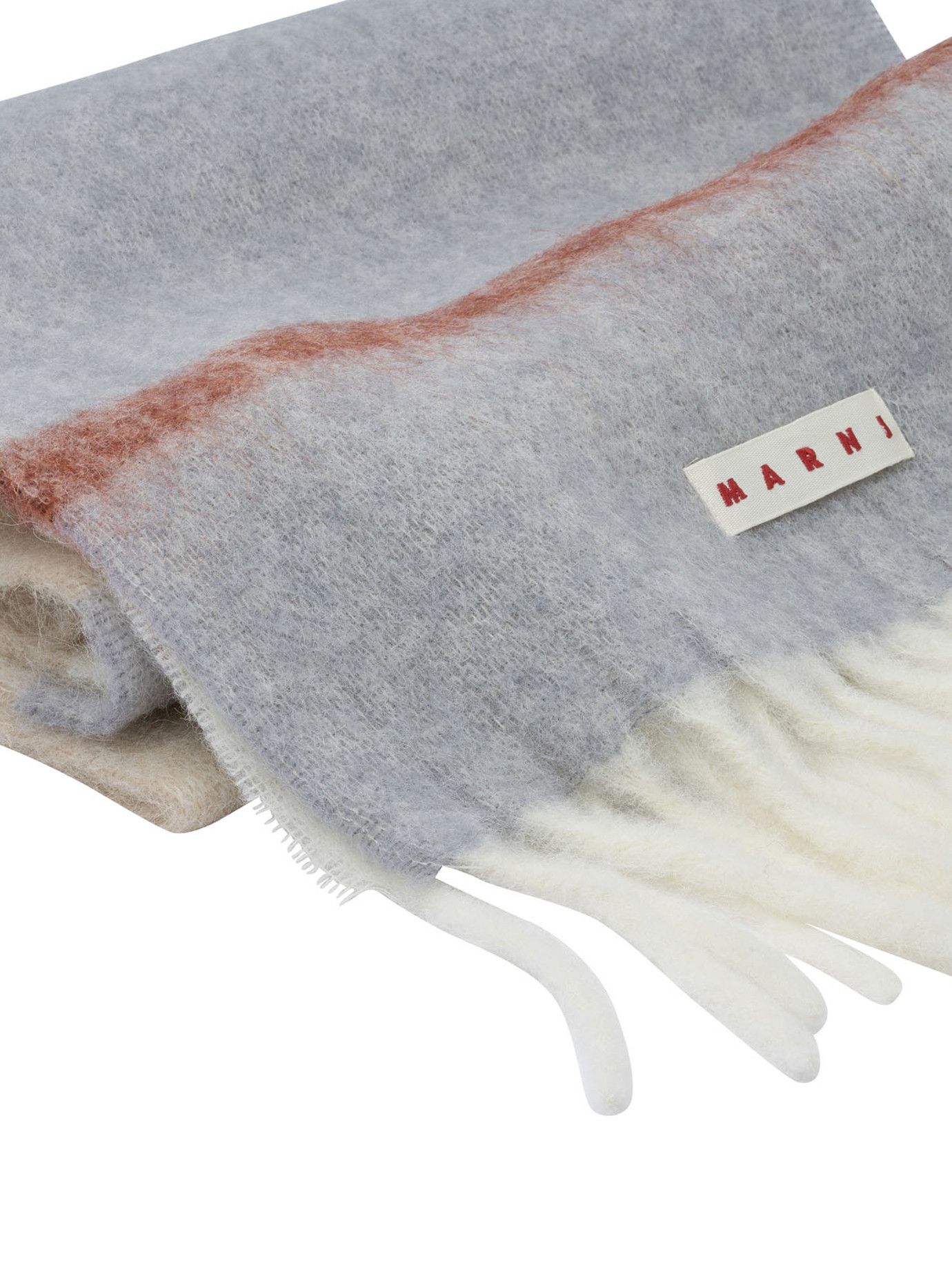 Marni Mohair And Alpaca Scarf Size ONE SIZE - 2 Thumbnail