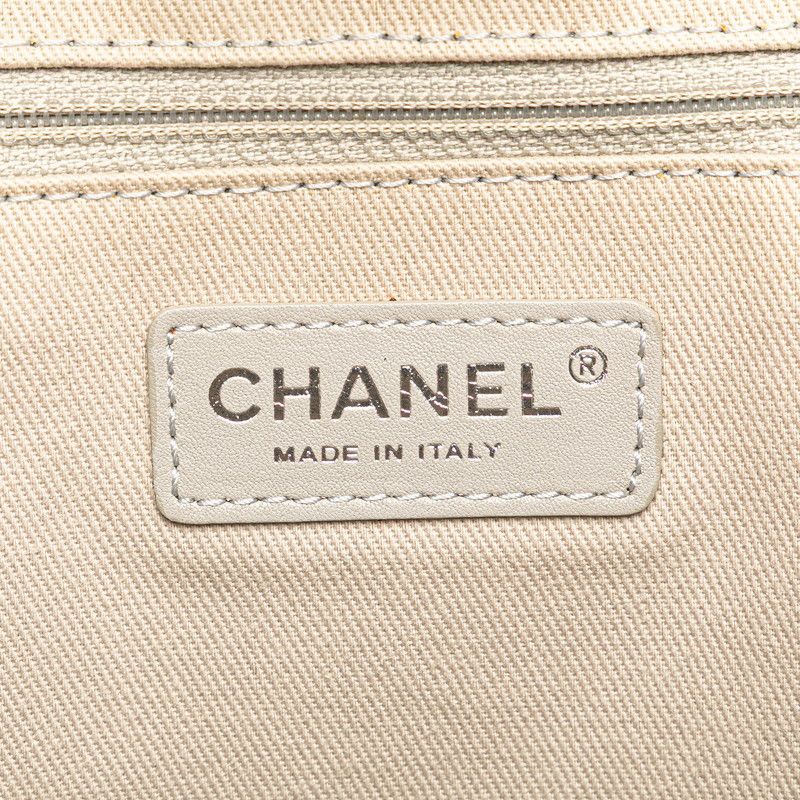 Chanel Chanel Chanel Deauville Lambskin 2way bag Leather Tote Bag A93257 Size ONE SIZE - 9 Thumbnail