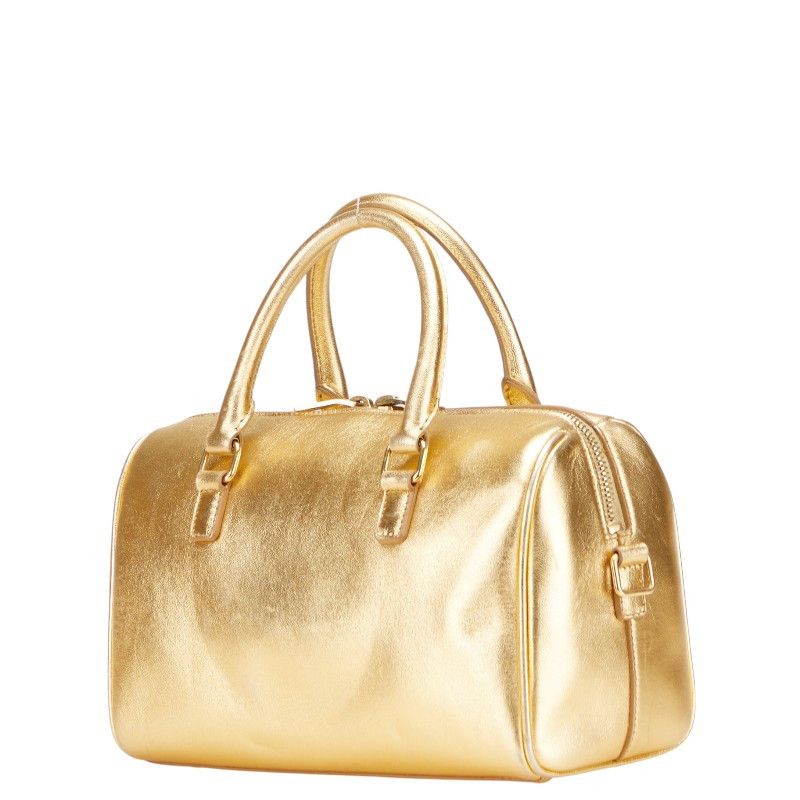 Yves Saint Laurent Yves Saint Laurent Saint Laurent Baby Duffle Leather 2way Bag Leather Shoulder Bag 330958 Size ONE SIZE - 2 Thumbnail