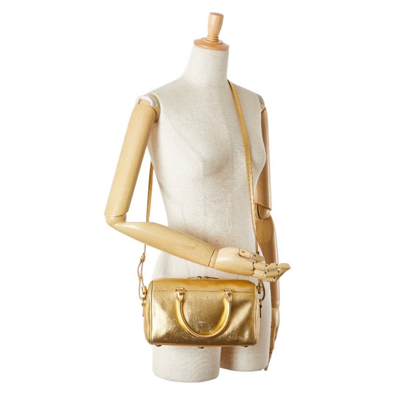 Yves Saint Laurent Yves Saint Laurent Saint Laurent Baby Duffle Leather 2way Bag Leather Shoulder Bag 330958 Size ONE SIZE - 12 Thumbnail