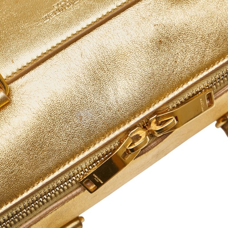 Yves Saint Laurent Yves Saint Laurent Saint Laurent Baby Duffle Leather 2way Bag Leather Shoulder Bag 330958 Size ONE SIZE - 8 Thumbnail