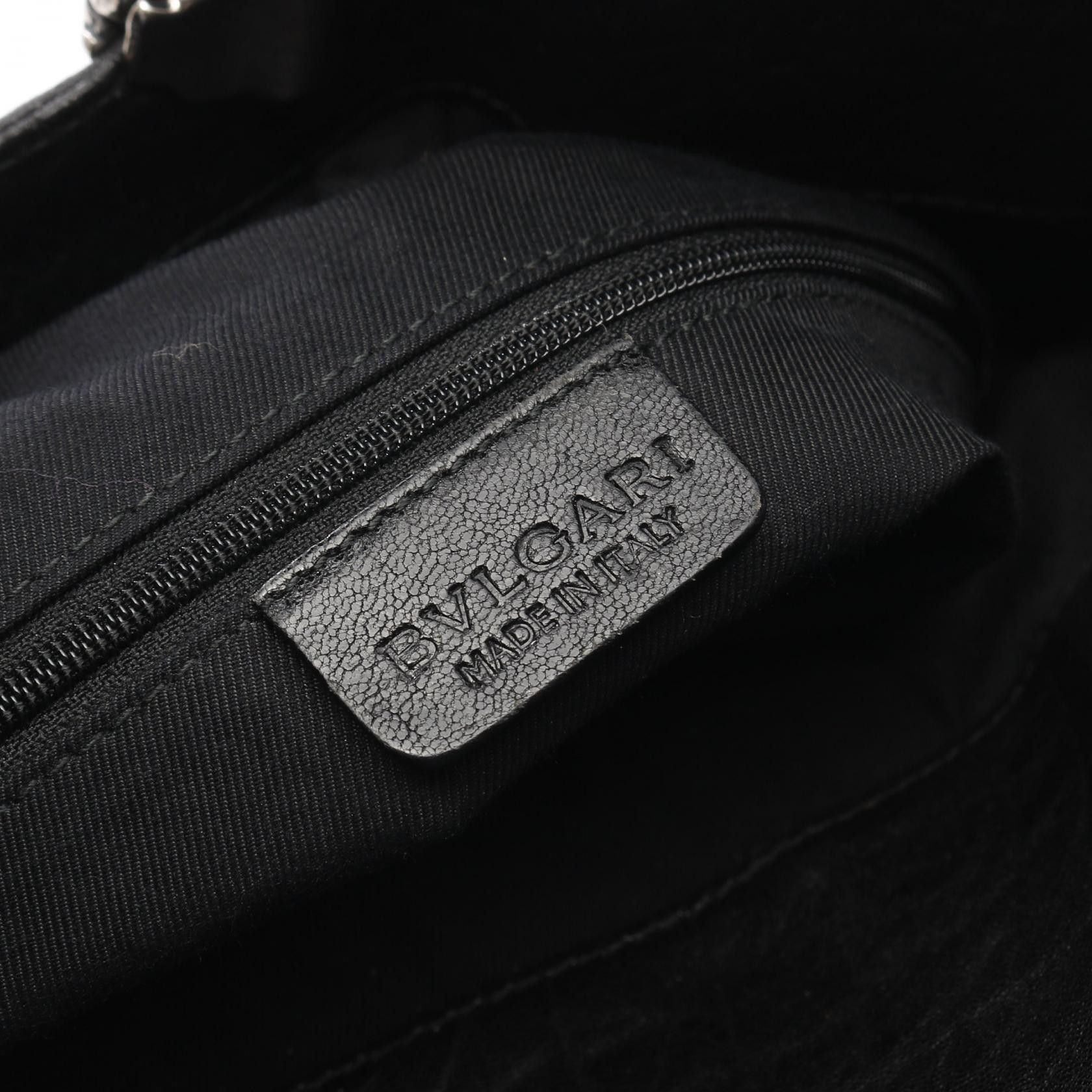 Bvlgari Bvlgari BVLGARI Leoni Leather Shoulder Bag Leather Shoulder Bag Size ONE SIZE - 4 Thumbnail