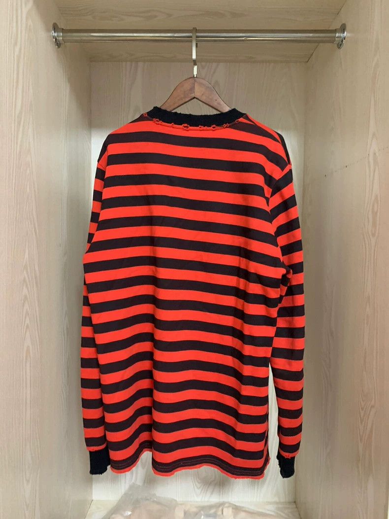 Givenchy Givenchy Striped Skull Print Sweatshirt Size US XS / EU 42 / 0 - 3 Thumbnail