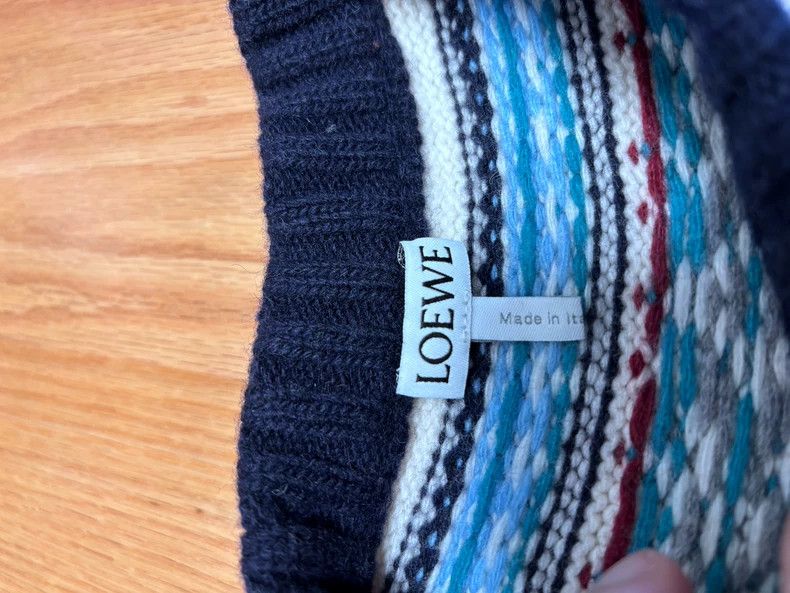Loewe LOEWE Nordic Style Snowflake Sweater Size US S / EU 44-46 / 1 - 5 Thumbnail