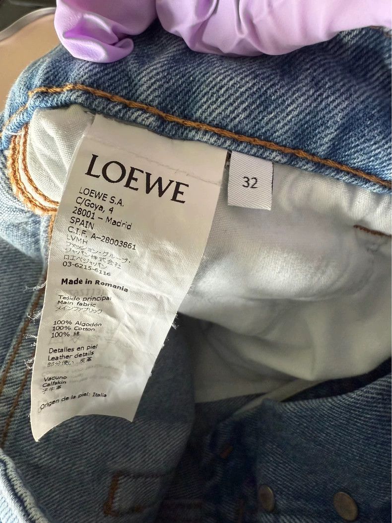 Loewe LOEWE Blue Denim Jeans Size 32 Size US 32 / EU 48 - 9 Thumbnail