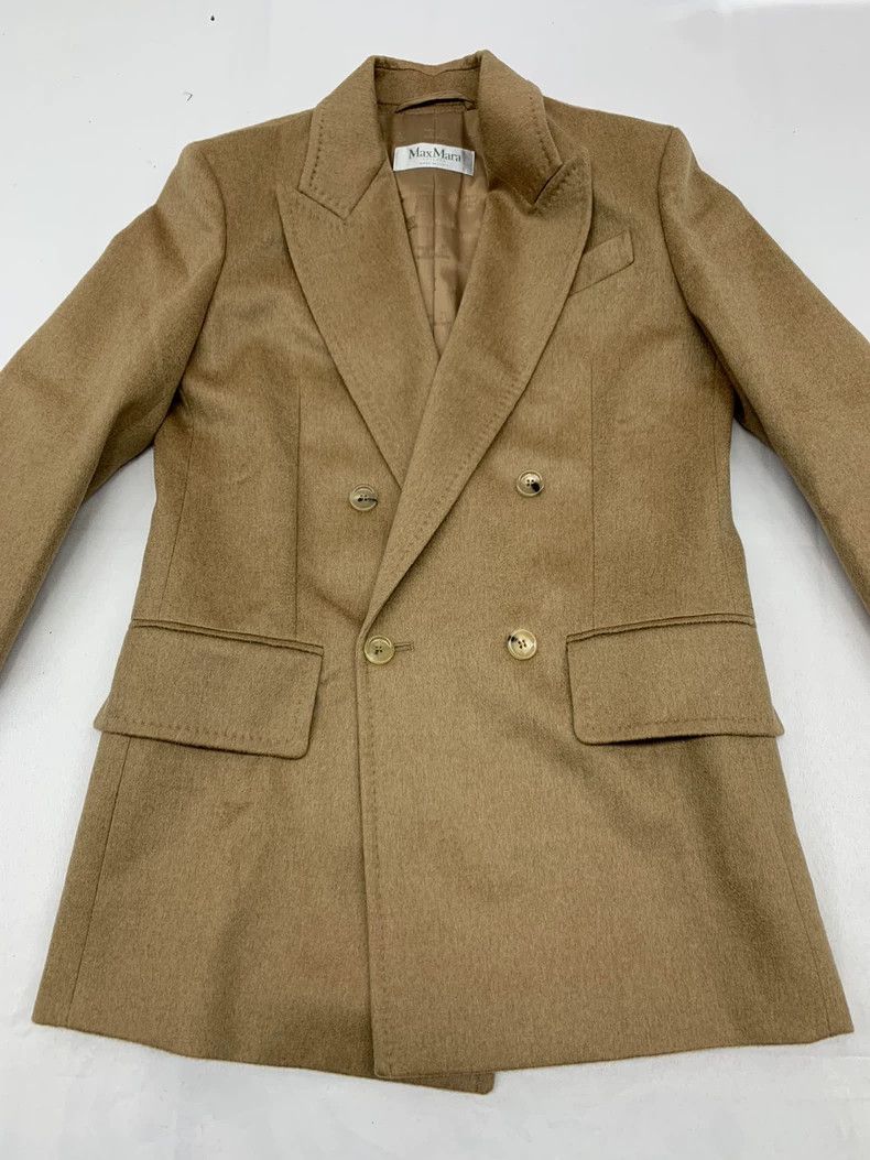 Max Mara Max Mara Long Sleeve Blazer Coat Size US XS / EU 42 / 0 - 4 Thumbnail