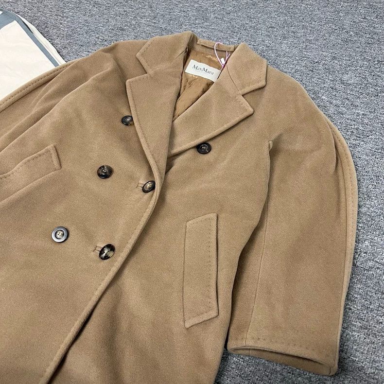 Missing Since Thursday Maxmara 101801 Camel Wool Coat Size US XS / EU 42 / 0 - 4 Thumbnail