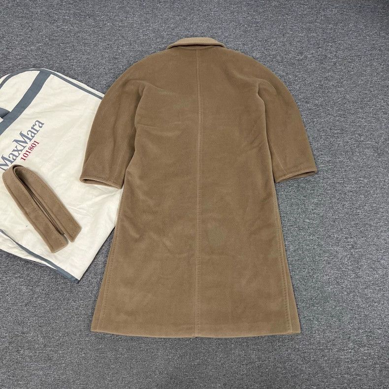 Missing Since Thursday Maxmara 101801 Camel Wool Coat Size US XS / EU 42 / 0 - 3 Thumbnail