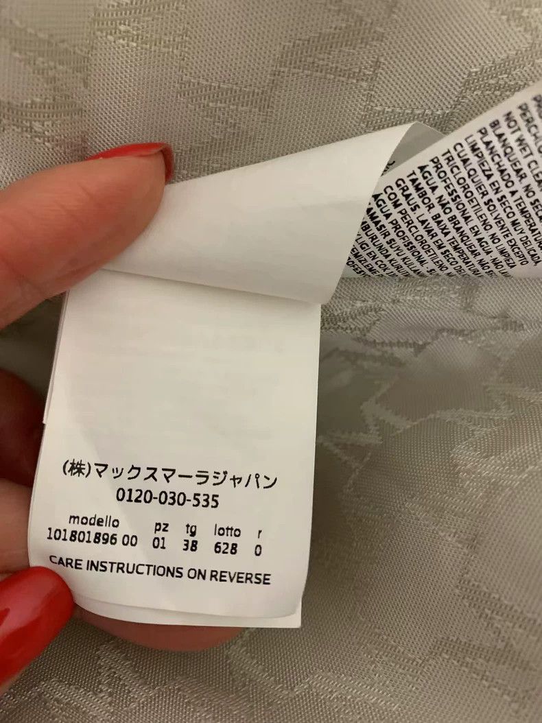 Max Mara MaxMara Madame 101801 White Coat Size US M / EU 48-50 / 2 - 6 Thumbnail