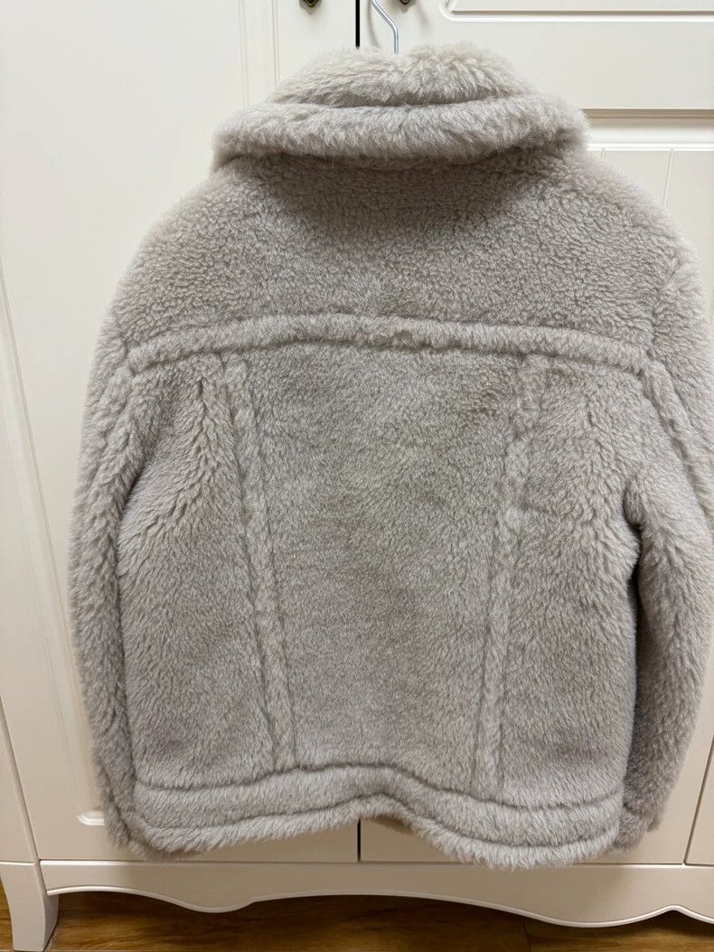 Max Mara MaxMara Beige Faux Fur Coat Size US XS / EU 42 / 0 - 3 Thumbnail