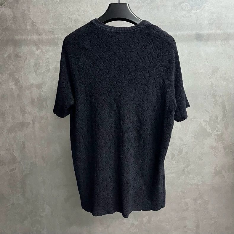 Louis Vuitton Louis Vuitton Men's Black Short Sleeve T-shirt Size US XL / EU 56 / 4 - 3 Thumbnail