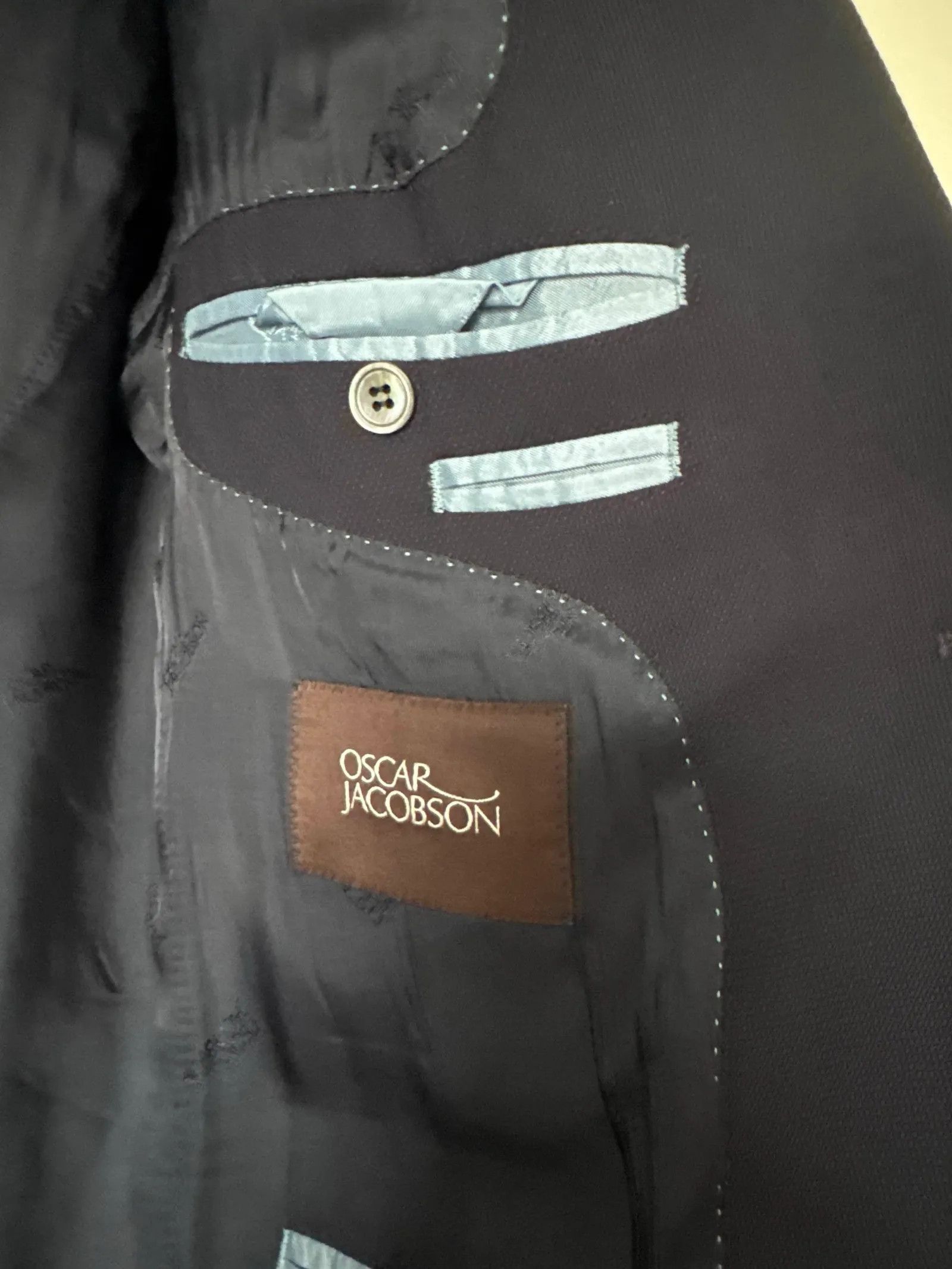 Oscar Jacobson Oscar Jacobson Ego Blazer Size 42R - 2 Thumbnail