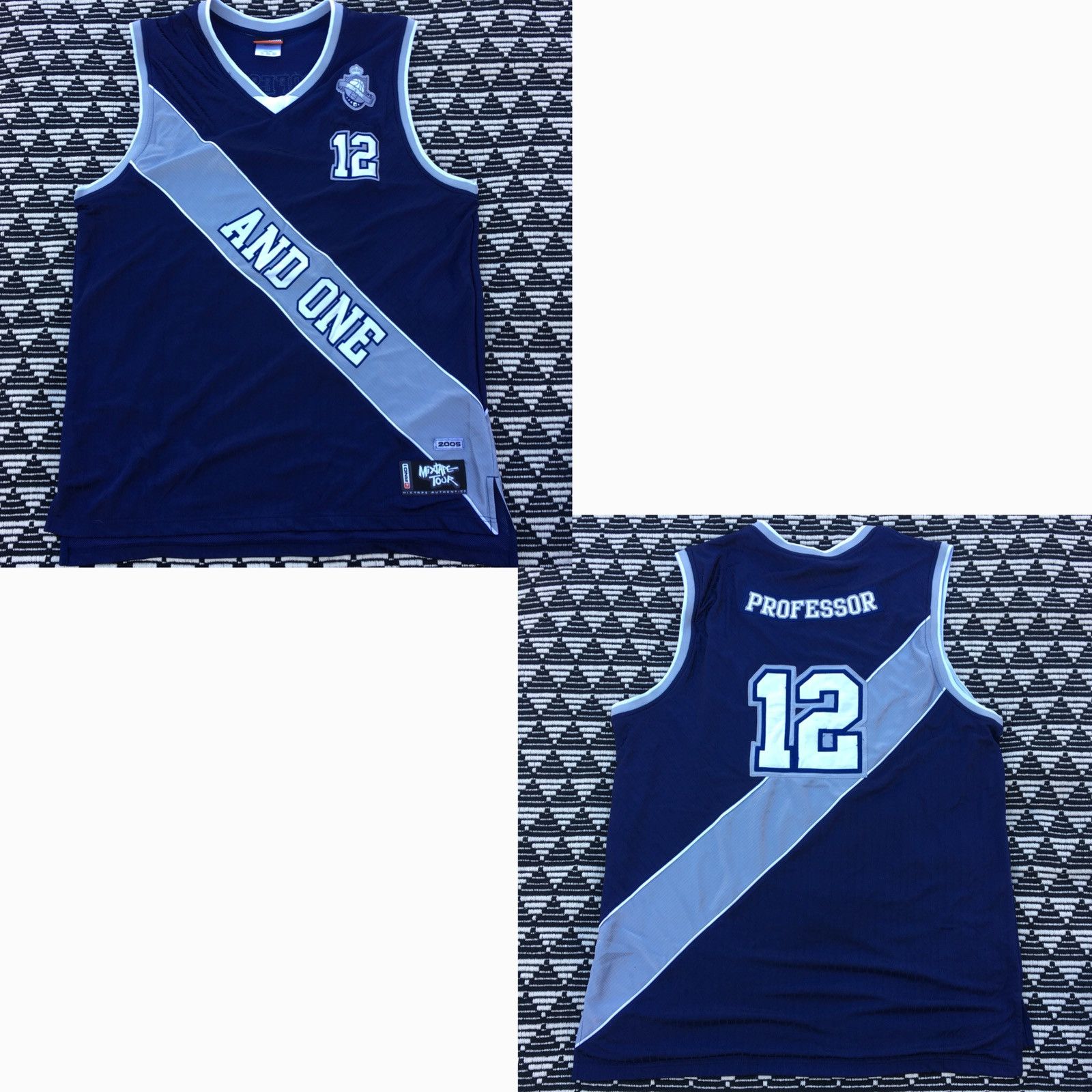 Other And1 Mixtape “Professor” 2005 Jersey | Grailed