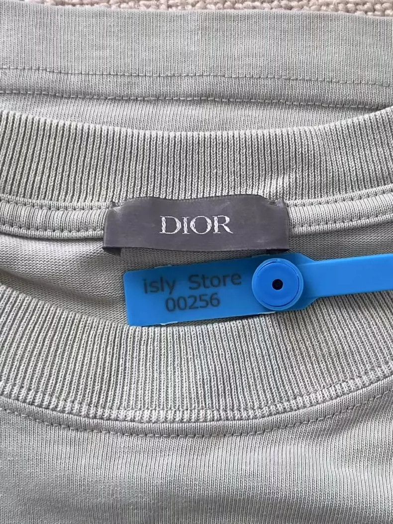 Dior Dior Logo Print Short Sleeve T-Shirt Size US L / EU 52-54 / 3 - 5 Thumbnail