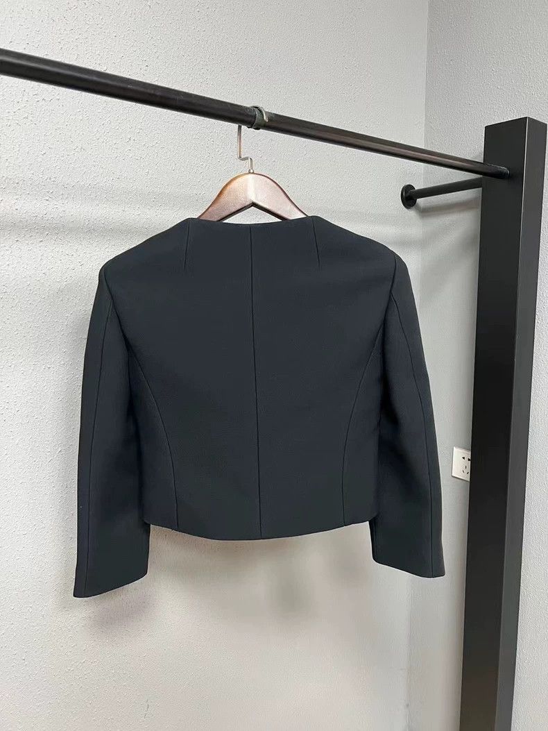 Dior Dior Double-Breasted Cropped Blazer Size US XS / EU 42 / 0 - 2 Thumbnail