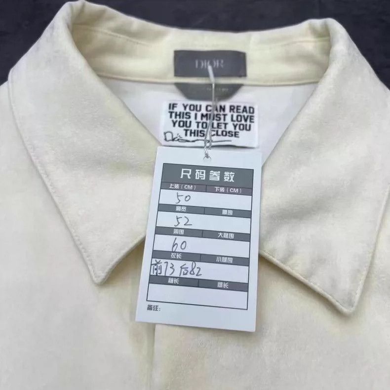 Dior Dior ts Co-branded Velvet Shirt Jacket Size US XL / EU 56 / 4 - 5 Thumbnail