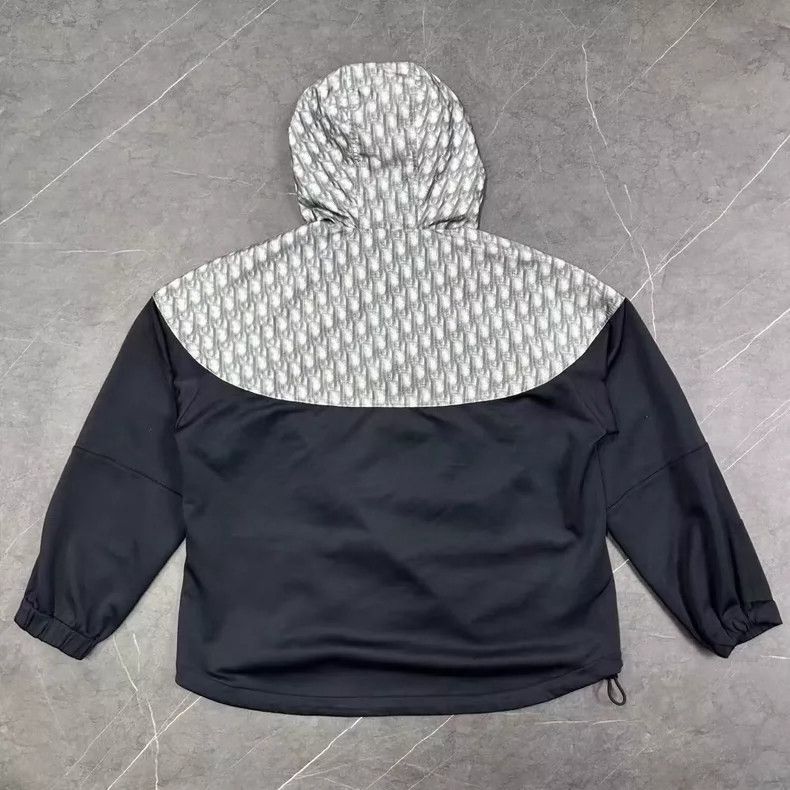 Dior Dior Half-Zip Hooded Jacket Size US S / EU 44-46 / 1 - 2 Thumbnail