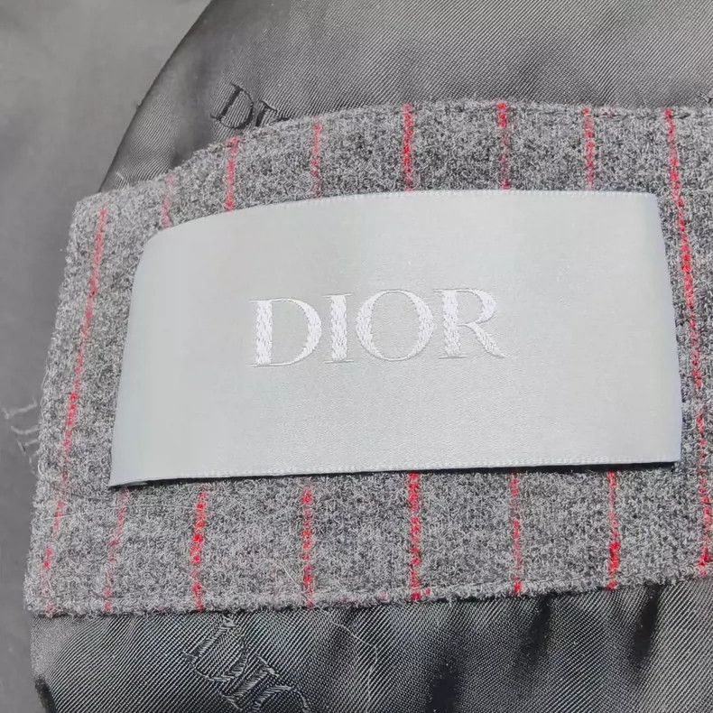 Dior Dior Homme gray letter print jacket Size US L / EU 52-54 / 3 - 3 Thumbnail