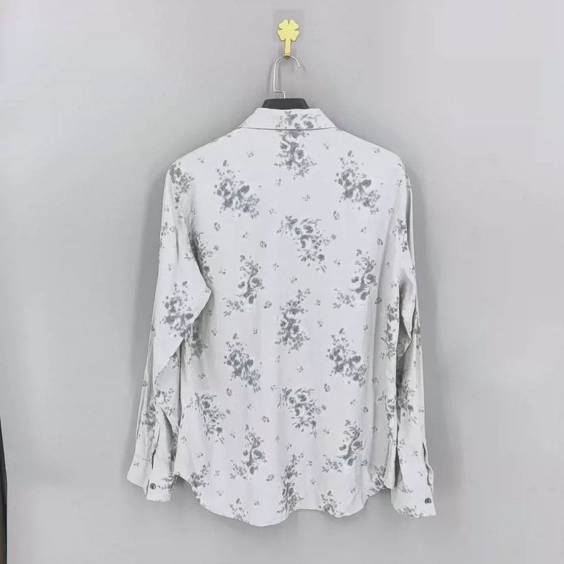 Dior dior floral print long sleeve shirt Size US L / EU 52-54 / 3 - 2 Thumbnail