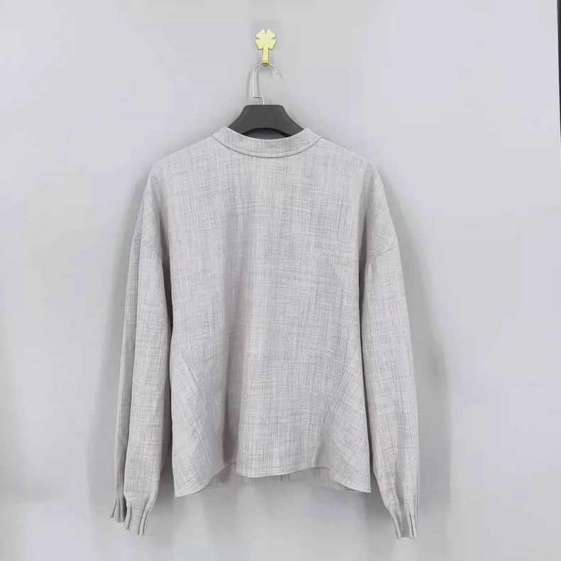Dior Dior men's gray wool double-sided coat Size US L / EU 52-54 / 3 - 2 Thumbnail