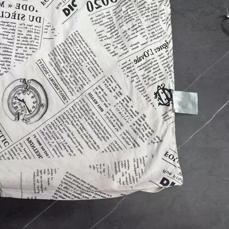 Dior Dior newspaper print long sleeve top Size US S / EU 44-46 / 1 - 4 Thumbnail