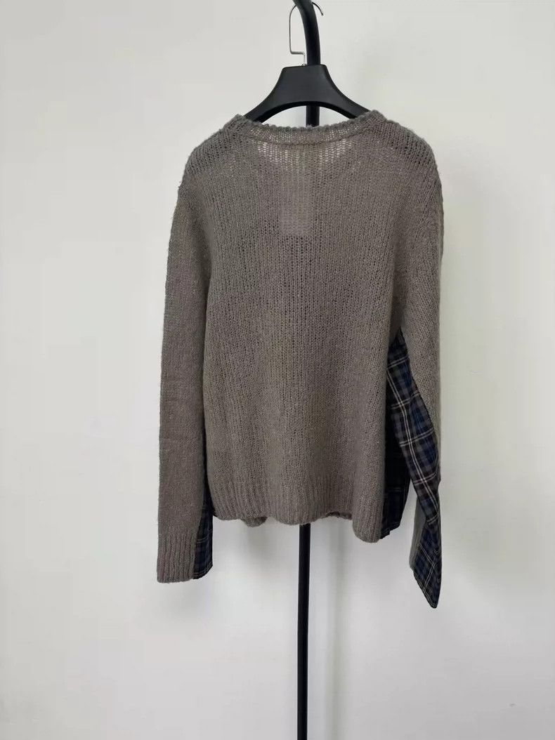 Acne Studios Acne Studios FW24 relaxed check knit sweater Size US M / EU 48-50 / 2 - 2 Thumbnail