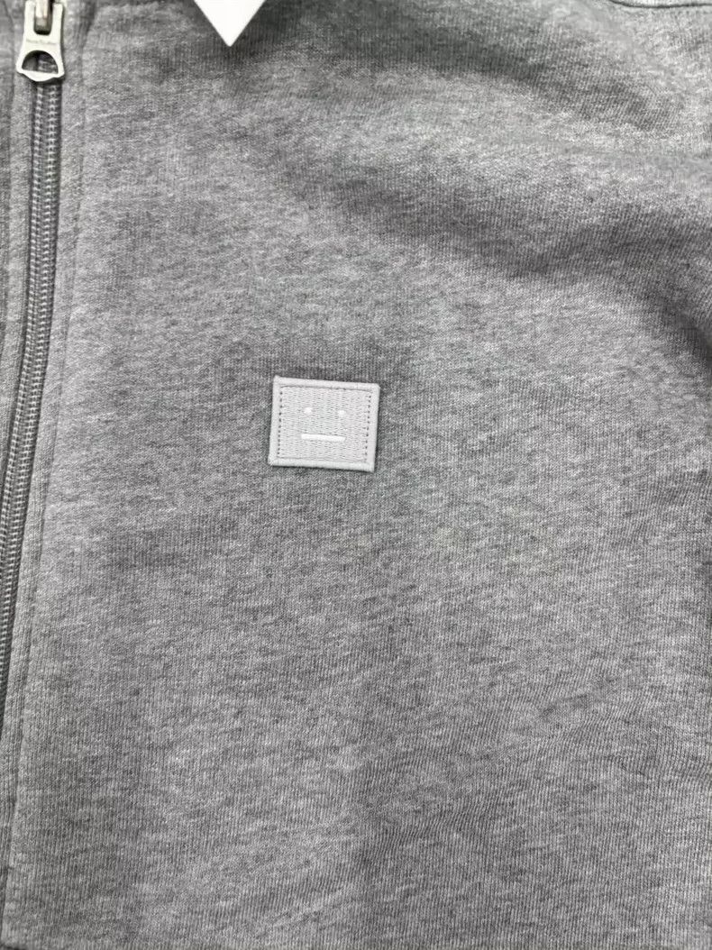 Acne Studios Acne Studios gray zip hoodie Size US XXS / EU 40 - 4 Thumbnail