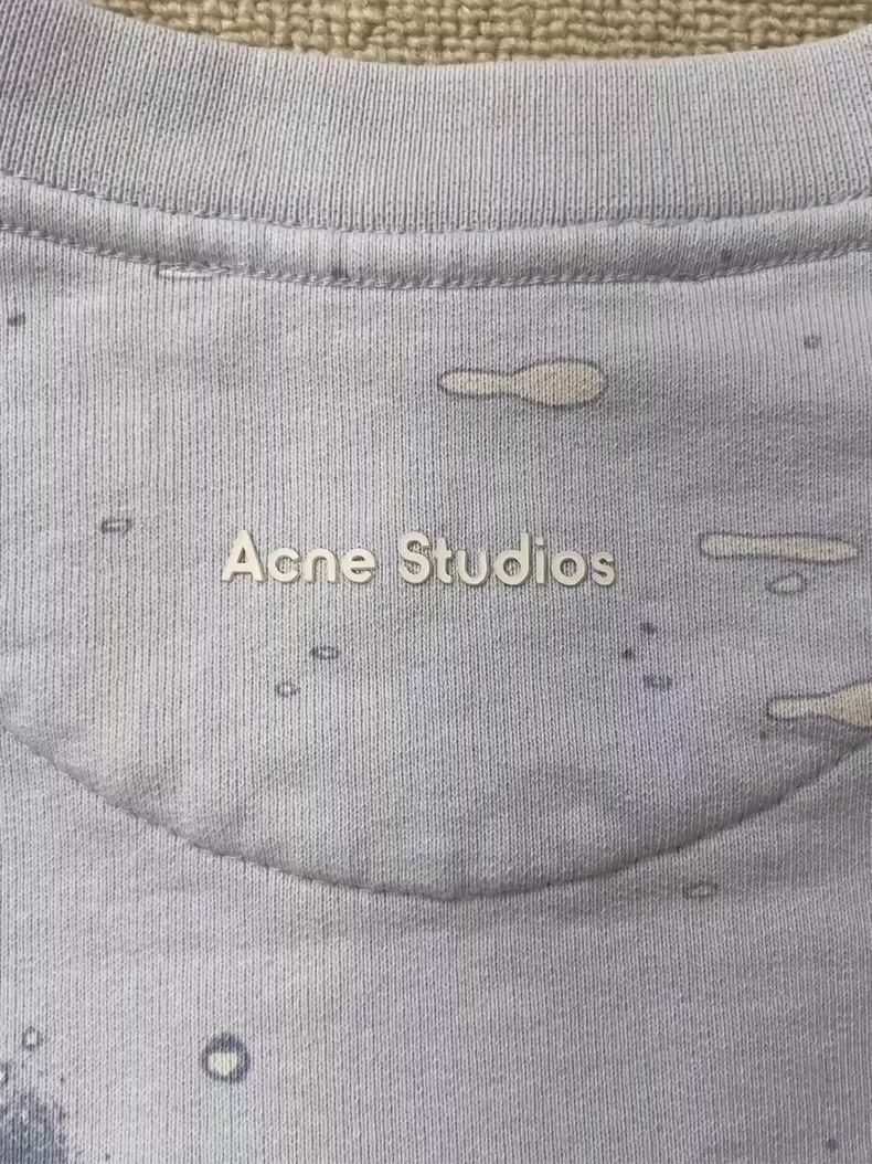 Acne Studios acne studios graffiti long sleeve sweatshirt Size US M / EU 48-50 / 2 - 3 Thumbnail