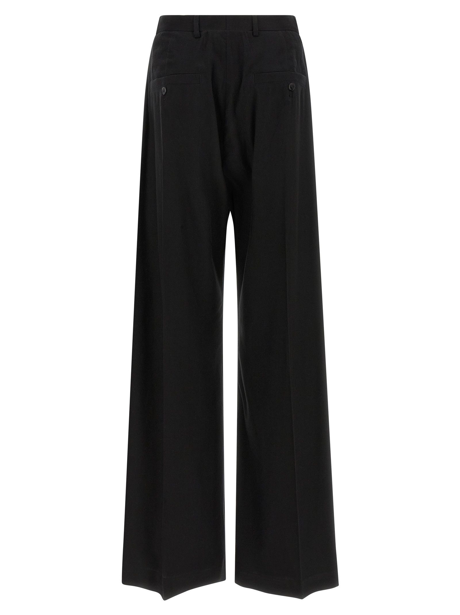 Rick Owens 'Tailored Wide Belas' Pants Size 27" / US 4 / IT 40 - 2 Thumbnail