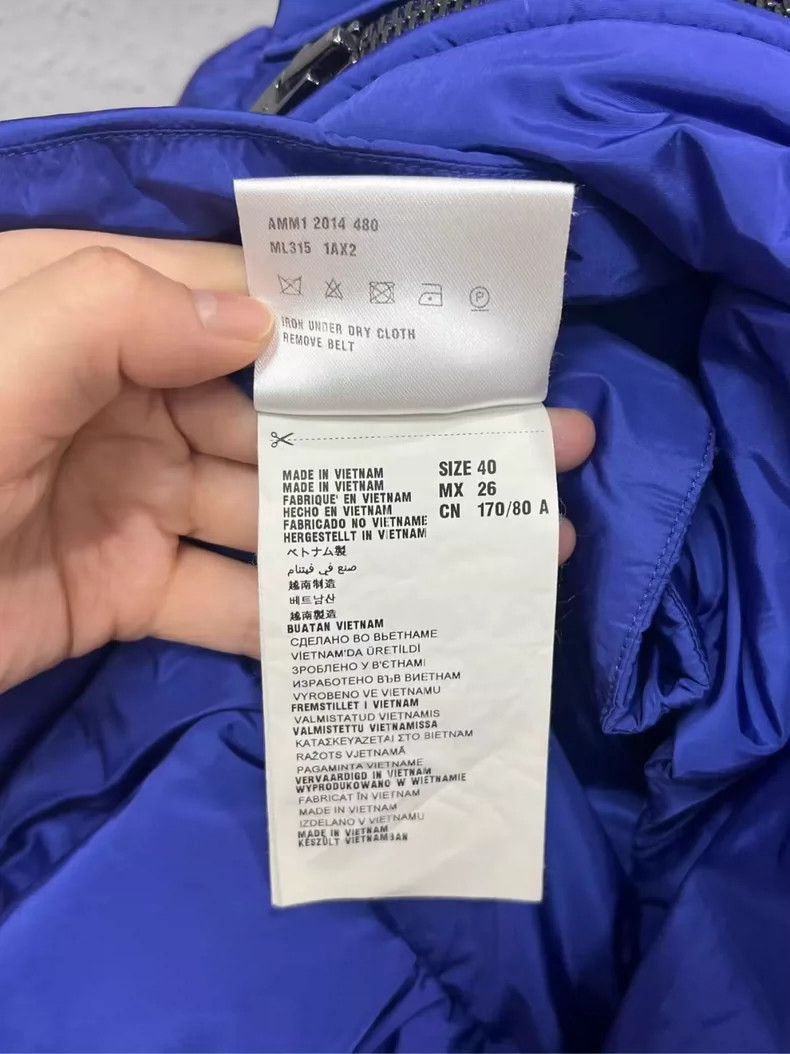 Miu Miu miumiu blue short down jacket Size US M / EU 48-50 / 2 - 5 Thumbnail